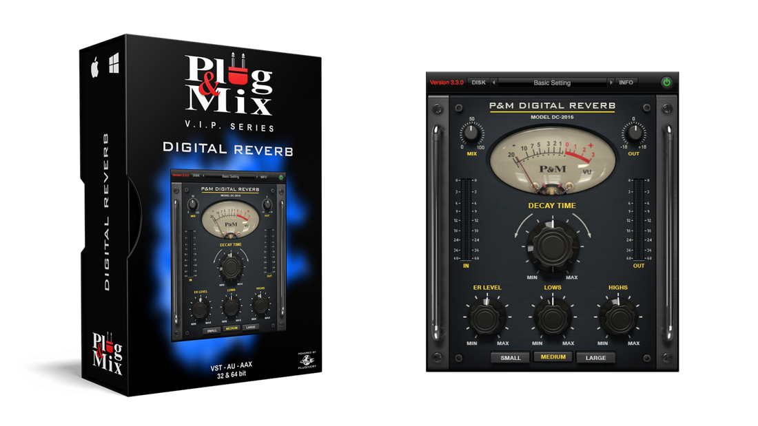 Plug And Mix Digital Reverb