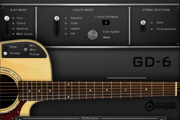 Acousticsamples GD-6 Acoustic Guitar