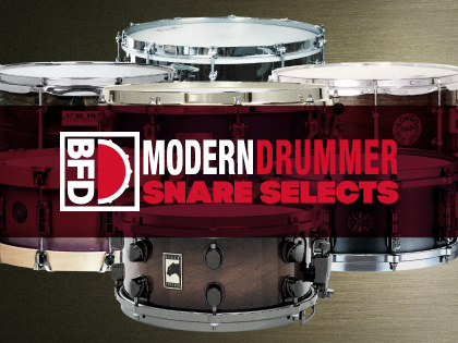 BFD Modern Drummer Snare Selects