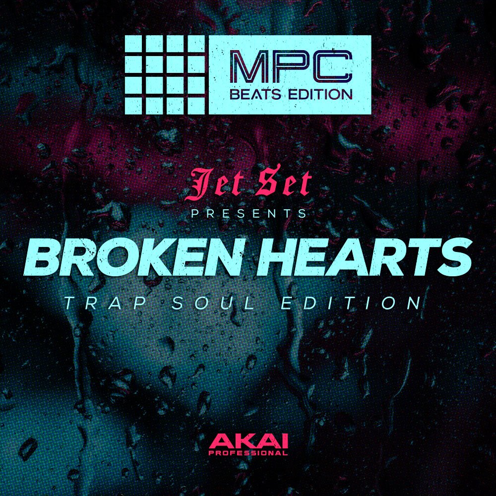 AKAI Professional JetSet Broken Hearts TrapSoul MPC Beats Edition