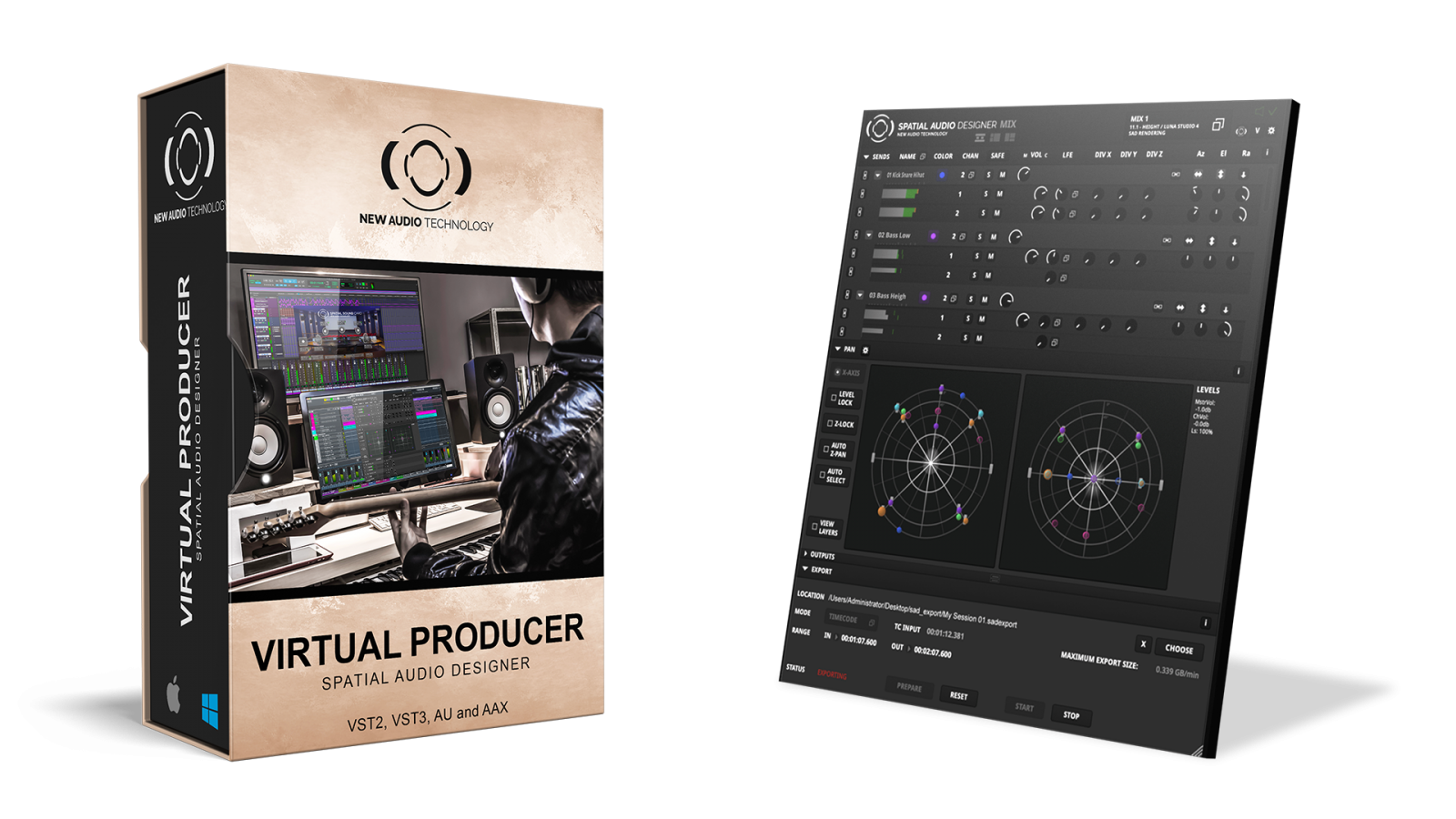 New Audio Technology Spatial Audio Designer - Virtual Producer