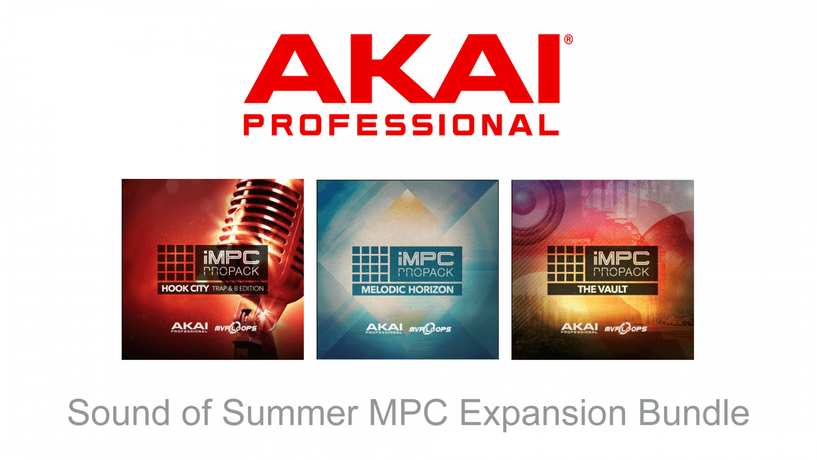 AKAI Professional The Sounds Of Summer MPC Expansion Bundle