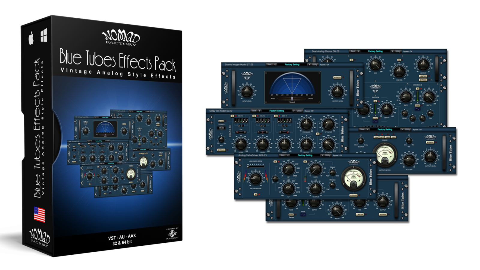 Nomad Factory Blue Tubes Effects Pack