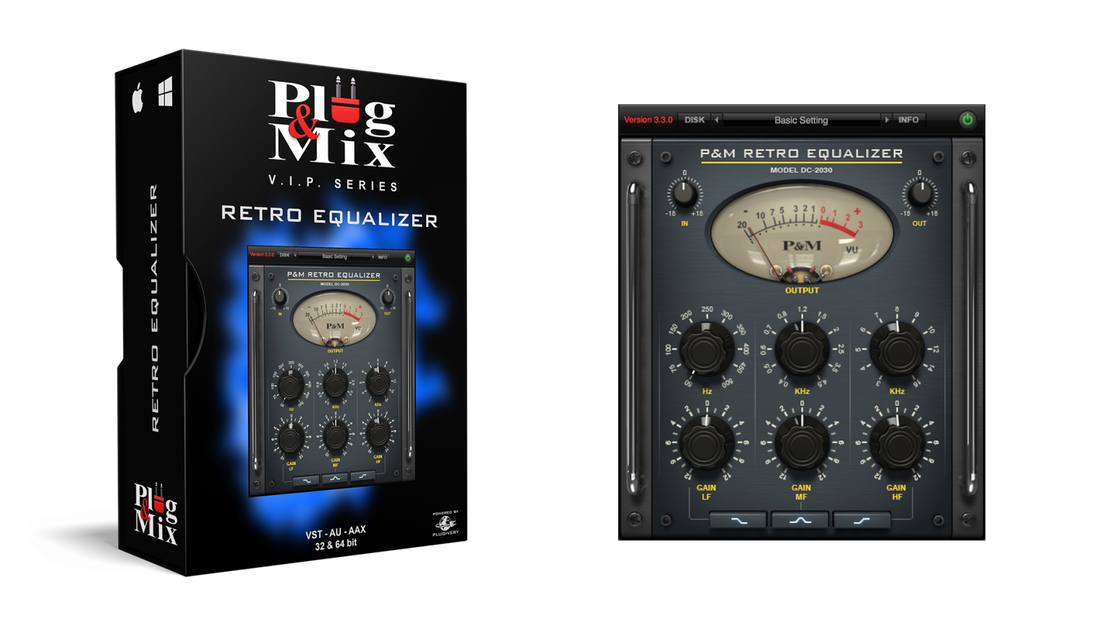 Plug And Mix Retro Equalizer