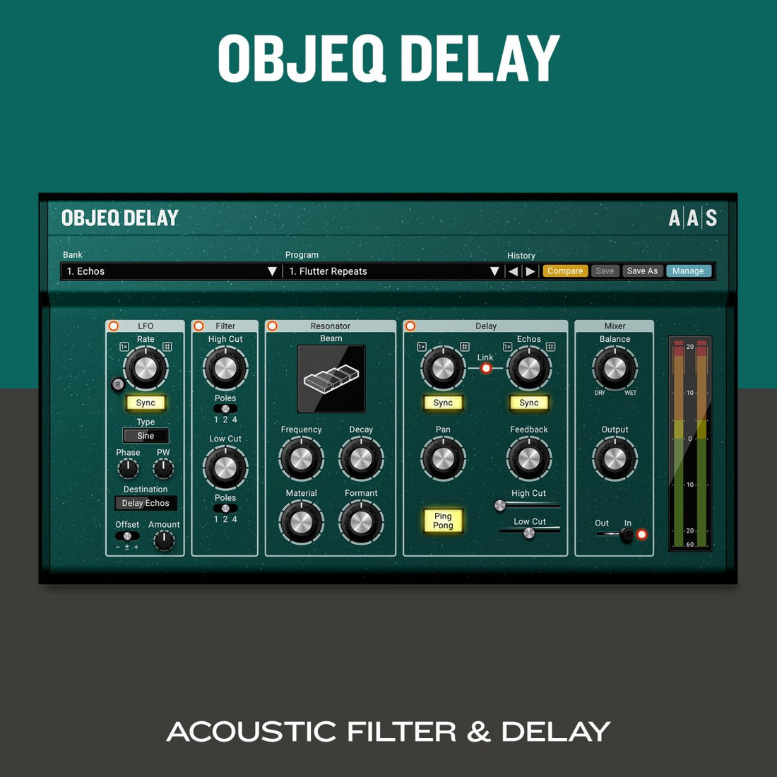 Applied Acoustics Systems Objeq Delay