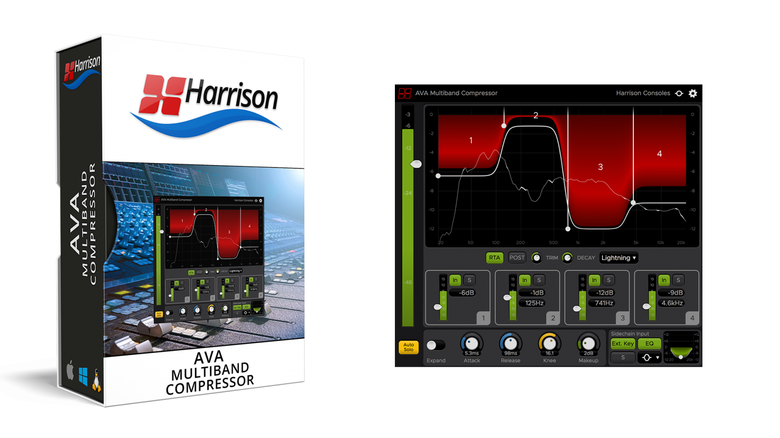 Harrison AVA Multiband Compressor