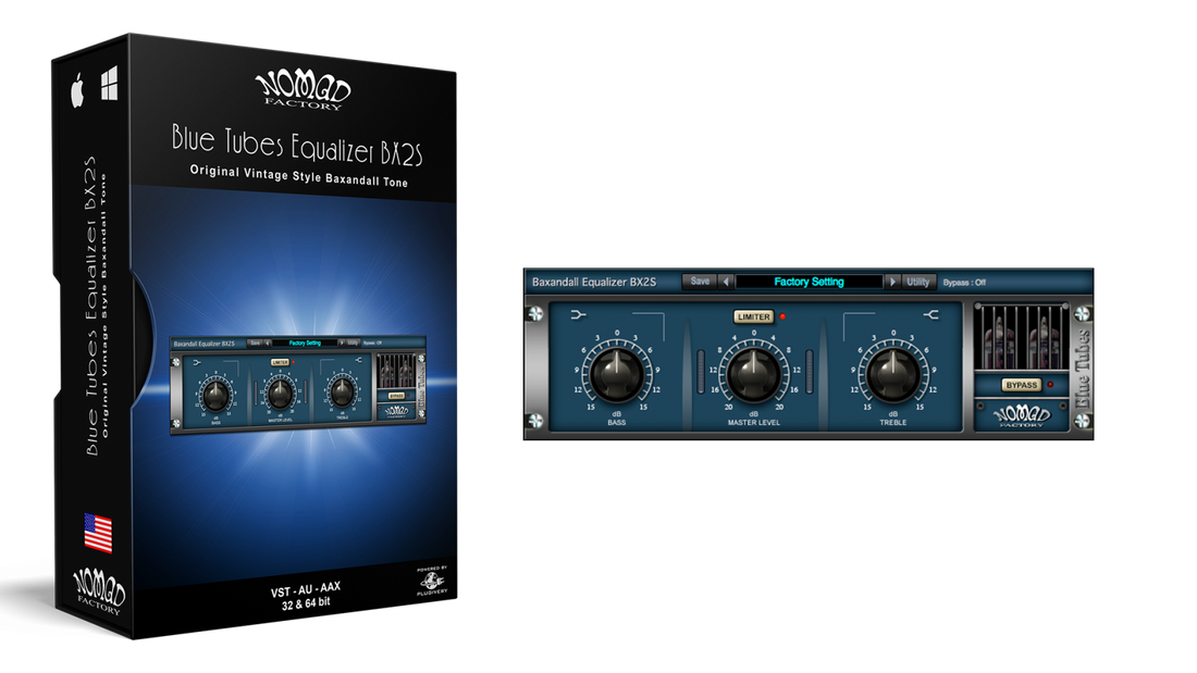 Nomad Factory Blue Tubes Equalizer BX2S