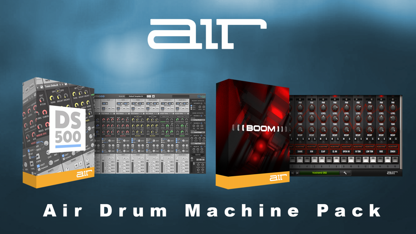 AIR Music Tech AIR Drum Machine Pack