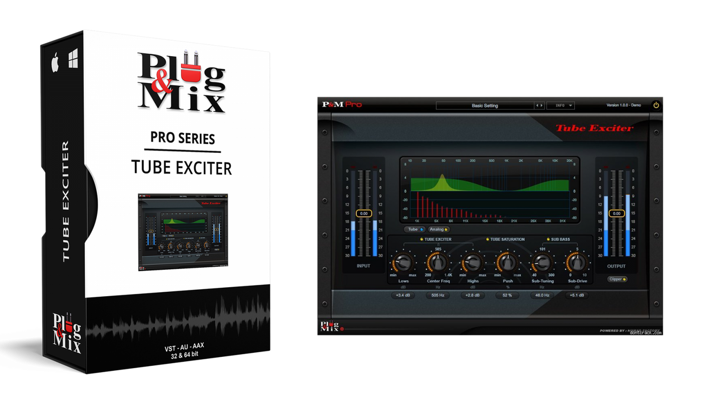 Plug And Mix Tube Exciter